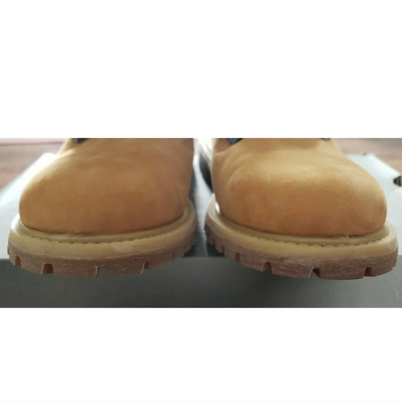 TIMBERLAND Earthkeepers Canvas Fold Down RARE WHEAT/ FLORAL Boots Women Sz US7.5 - Picture 6 of 12